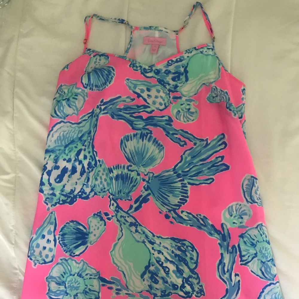Lilly Pulitzer silk dress NWOT